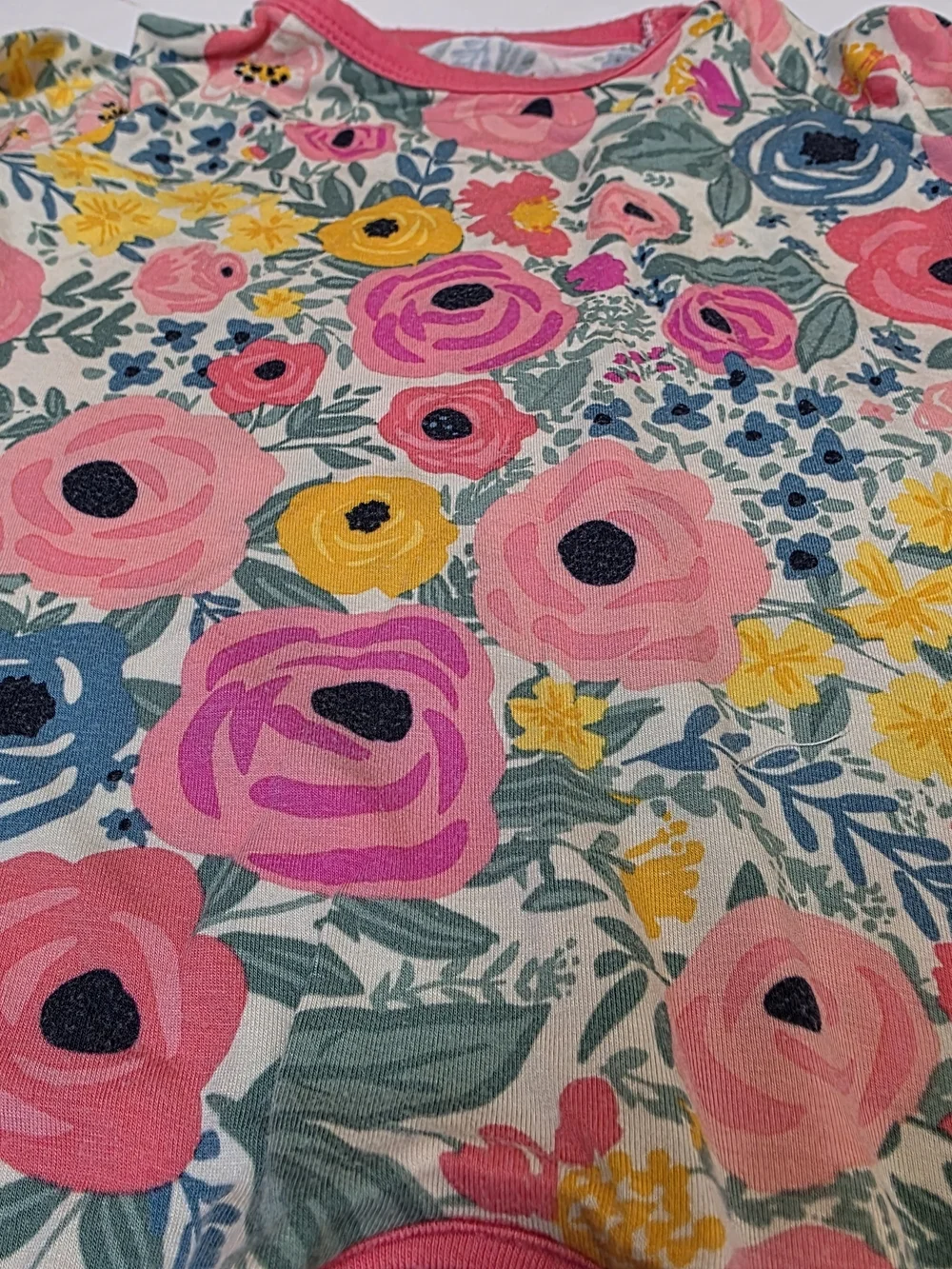 Little Sleepies Sleep Secret Garden Crescent Zippy Bamboo 3-6 Months